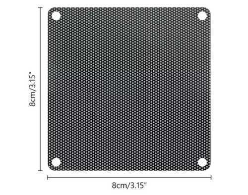 8cm 80mm mesh pvc - 8cm, cooling