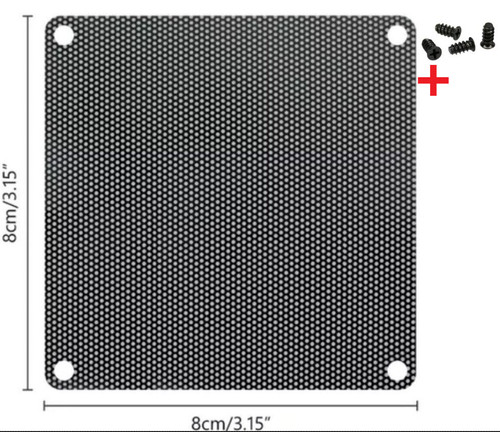 8cm screws mesh pvc pc - 8cm,